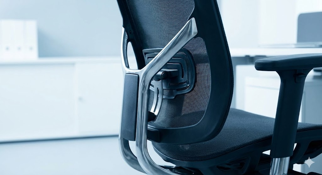 人體工學椅腰靠穩定度